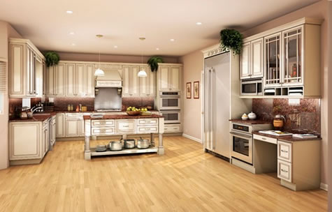 Stone Age Tile Fabuwood Cabinets - fabuwood cabinet - Wellington-Ivory
